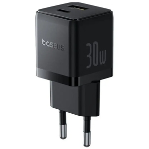 شارژر دیواری USB و تایپ سی 30 وات بیسوس Baseus Palm