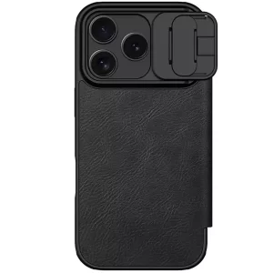 قاب چرمی کلاسوری آیفون 17 پرو نیلکین Nillkin Qin Pro Leather