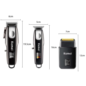 ست ریش تراش و ماشین اصلاح 3 تایی کمی Kemei KM-8531