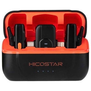 میکروفون یقه ای بی سیم تایپ سی و لایتنینگ هایکو استار Hicostar HS-MC520