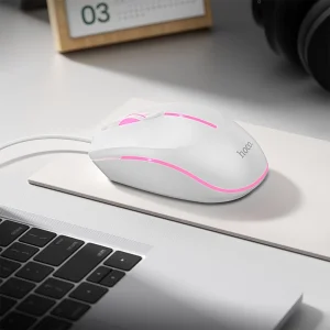 ماوس گیمینگ سیمی هوکو Hoco مدل GM37 با نورپردازی RGB
