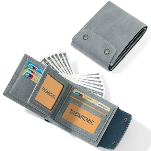 جاکارتی و کیف پول مردانه تائومیک میک TAOMICMIC مدل S3111 تاشو و لوکس