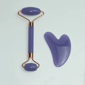 ماساژور غلتکی و دستگاه لیفت صورت Facial roller massager با گواشا