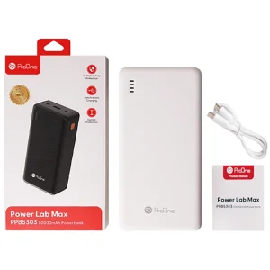 پاور بانک 30000 پرووان (ProOne) اصلی 22.5 وات مدل ppb5303