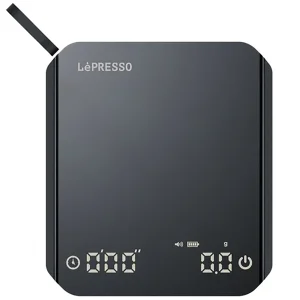 ترازوی قهوه لپرسو LePresso اصل مدل LPMDCSTBK دیجیتال