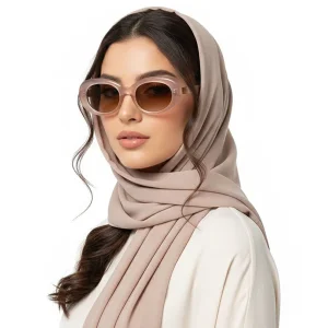 عینک آفتابی زنانه کارن بازار Karen Bazaar مدل TR2535 پلاریزه UV400