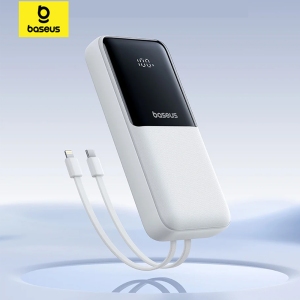 پاور بانک 20000 باسئوس Baseus اصل 25 وات مدل LIPOW PPJP312 با کابل