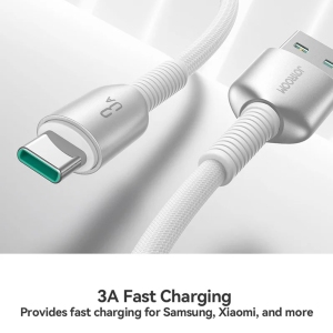 کابل تایپ سی 30 وات جویروم Joyroom مدل S-A51 طول 1.2 متری