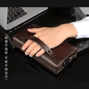 کیف دستی مردانه مدل 3070 رمزدار و ضد سرقت