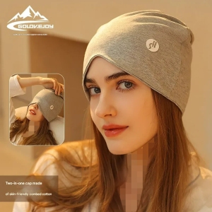کلاه نخی گولووجوی GOLOVEJOY مدل YMZ03 با چشم بند خواب