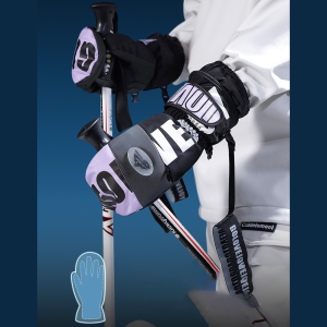 دستکش اسکی گولووجوی Golovejoy مدل SK34 با قابلیت لمس گوشی