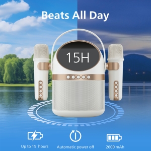 اسپیکر بلوتوثی کارائوکه فیلیپس Philips مدل TAS2509 با نورپردازی