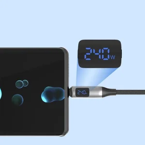 کابل تایپ سی 240 وات فیلیپس philips مدل DLC4582C طول 1.25 متر