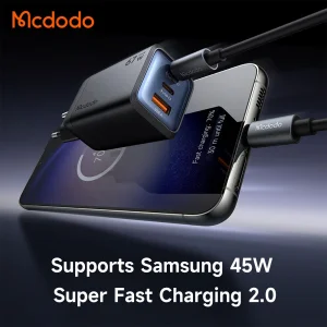 شارژر دیواری 67 وات مک دودو Mcdodo مدل CH-0970 تایپ سی و USB