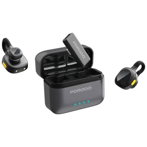 میکروفون یقه ای بی سیم پورودو Porodo مدل PDLAMPHF76BK تایپ سی