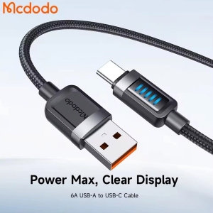 کابل تایپ سی 6 آمپر مک دودو MCDODO مدل CA_033 طول 1.2 متر