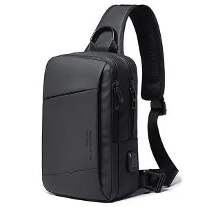 کیف کراس بادی مردانه USB دار بنج Bange BG-22002