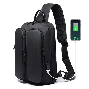کیف کراس بادی بنج اصل Bange BG-7079 ضدآب USB دار