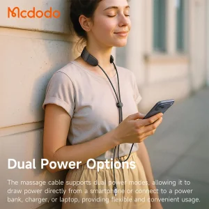 کابل تایپ سی و ماساژور گردن مک دودو Mcdodo مدل CA-658 طول 1.4 متر