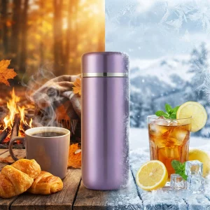 فلاسک فونجیا FUNJIA مدل FJ-TA017 تیتانیومی 260 میلی لیتری