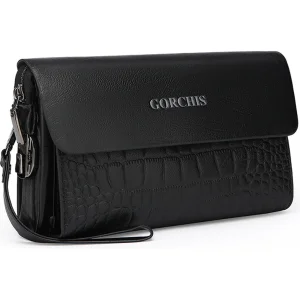 کیف دستی مردانه گورچیس Gorchis مدل 558B با قفل ضد سرقت