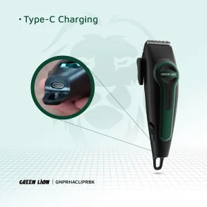 ریش تراش شارژی گرین لاین GREEN LION مدل GNPRHACLIPRBK