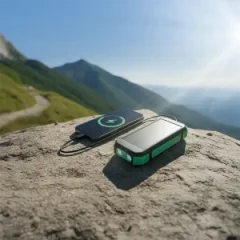 خرید پاوربانک وایرلس خورشیدی گرین لاین