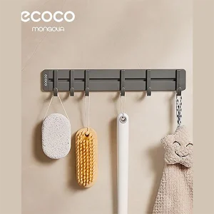 استند و جا لباسی دیواری اکوکو ECOCO مدل E25079 چند منظوره