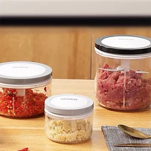 خردکن دستی و غذاساز نخی اکوکو ecoco مدل E1920 ظرفیت 550 میلی‌لیتر