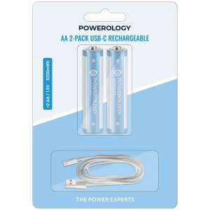 باتری قلمی شارژی پاورولوژی Powerology مدل PWAA322