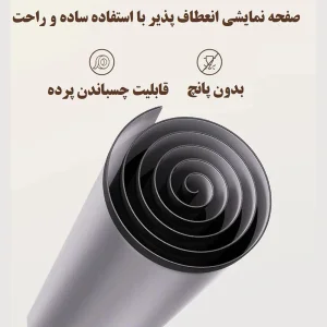 پرده ویدئو پروژکتور ضد نور ونبو Wanbo مدل WBAA06 سایز 100 اینچ