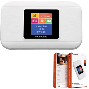 روتر وای فای قابل حمل پورودو Porodo مدل PDM603WH