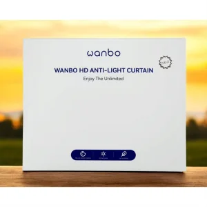 پرده ویدئو پروژکتور ضد نور ونبو Wanbo مدل WBAA02 سایز 100 اینچ
