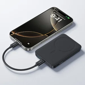 پاور بانک 10000 وایرلس باسئوس Baseus مدل P1008210E313 توان 22.5 وات
