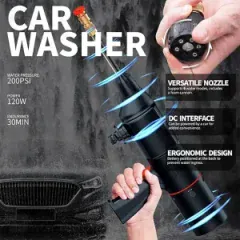 کیفیت کارواش خانگی شارژی ماشین فانوسیس