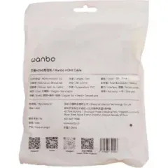 قیمت کابل HDMI ونبو Wanbo طول 1.5 متری