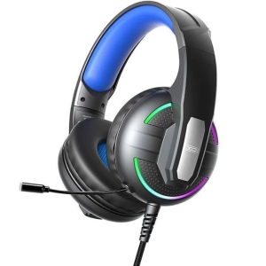 هدفون و هدست گیمینگ سیمی ایکس او XO مدل GE09 با نورپردازی RGB