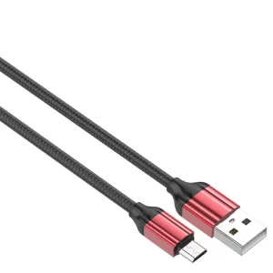 کابل میکرو یو اس بی الدنیو LDNIO مدل LS431 جریان 2.4  آمپر 1 متر