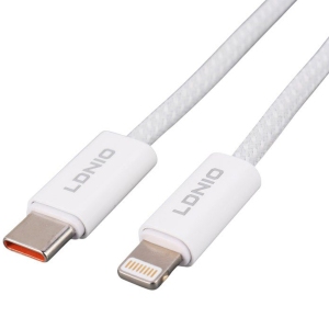 کابل تایپ سی به لایتینگ الدنیو Ldnio مدل LC901i توان 30 وات 1 متری