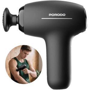 ماساژور تفنگی شارژی پورودو Porodo مدل PDLFSTMG01BK