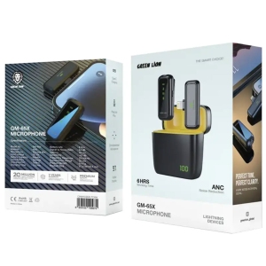 میکروفن یقه ای بی سیم گرین لاین مدل GM-65X Lightning لایتنینگ
