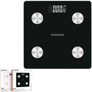 ترازو هوشمند بادی آنالیز پورودو Porodo مدل PDLFST213BK