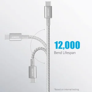 کابل تایپ سی انکر Anker مدل A8757 توان 100 وات 1.8 متر