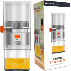 آبمیوه گیری قابل حمل شارژی 500 میلی‌لیتر پورودو LSSJ55 آنباکسینگ برای تولید محتوا