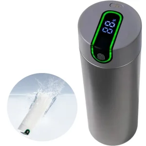 فلاسک هوشمند فونجیا مدل FJ-TA015 تیتانیومی 450 میلی لیتری | آسیب ظاهری