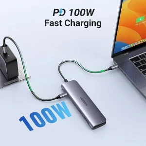 هاب تایپ سی 7 پورت یوگرین UGREEN مدل CM195 15214
