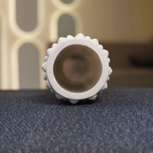فوم رولر ماساژ و ورزشی سایز 11*45 سانتی‌ متر تمام عاج