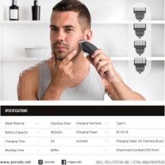 فروش ریش تراش شارژی پورودو