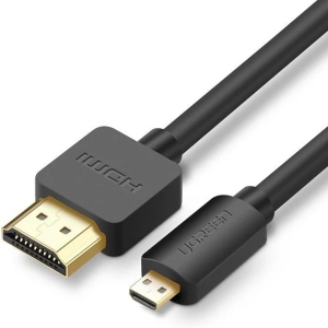 کابل Micro HDMI به HDMI یوگرین UGreen مدل HD127 طول 1 متر