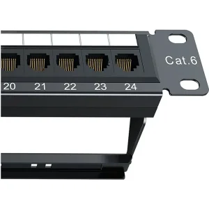 پچ پنل 24 پورت Cat6 یوگرین UGREEN مدل NW127-70423